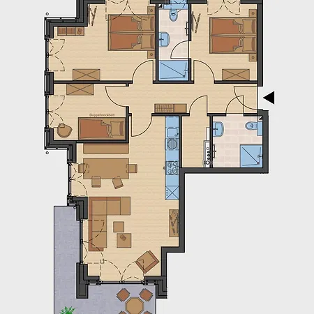 Binnendiek Haus 1 Superior-apartment 1 Apartment *